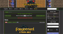 Desktop Screenshot of forgottenl.se